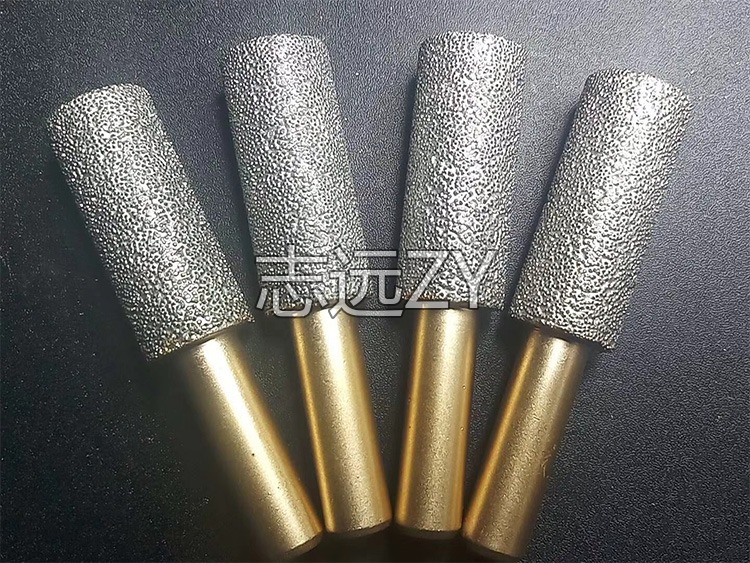 金刚石磨头真空热压焊接