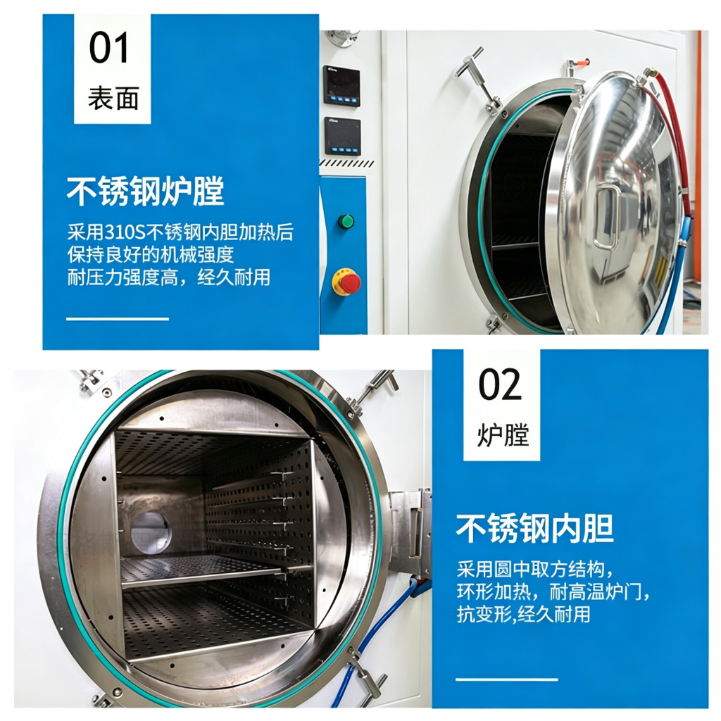 真空炉热处理方法概览：真空退火淬火回火与可控气氛处理